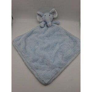 S L Home Fashions Baby Lovey Elephant Security Blanket So Dreamy Blue Plush